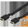HDMI kabelis DELTACO Premium High Speed, 4K UHD, 3m, juodas / HDMI-1030-K / R00100010