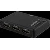 HDMI adapteris DELTACO 1xHDMI įvestis, 4xHDMI išvestis, 6,75 Gbit/s, 1920x1080 į 60Hz, juodas / HDMI-7051