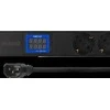 Ilgiklis DELTACO 19 "PDU su 7 CEE 7/4 lizdais, 3500W, ampermetru ir voltmetru, juoda / GT-8641
