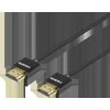 Itin plonas HDMI laidas DELTACO 4K UHD, 2m, juodas / R00100018