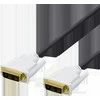 Kabelis DELTACO DVI-D Dual Link, 1080p 60Hz, 2m, juodas / 00120003