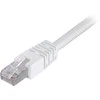 Kabelis DELTACO F / UTP Cat6 patch, LSZH, 0.3m, baltas / STP-603V