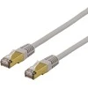 Kabelis DELTACO S / FTP Cat6a, LSZH, 1,5m, pilkas / SFTP-611AH