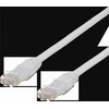 Kabelis DELTACO U / UTP Cat6a patch, 1m, 500MHz, LSZH, baltas / TP-61VAU