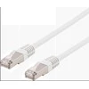 Kabelis DELTACO U/FTP Cat6a, LSZH, 0,3m, baltas / STP-603VAU