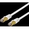 Kabelis DELTACO UTP, 10m, CAT6a, baltas / SFTP-610VAH