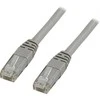 Goobay Kabelis DELTACO Cat6, 0.5m, 250MHz, pilkas / TP-60