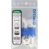 Keystone jungtis DELTACO UTP Cat6a, neekranuota, 28AWG, plona / MD-131