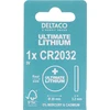 Ultimate Lithium baterija DELTACO 3V, CR2032, 1 vnt. pakuotė / ULT-CR2032-1P