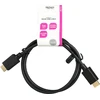 Ultra High Speed HDMI kabelis DELTACO 1m, eARC, QMS, 8K 60Hz, 4K 120Hz, LSZH, juodas / HU-10-LSZH