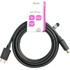 Ultra High Speed HDMI kabelis DELTACO 3m, eARC, QMS, 8K 60Hz, 4K 120Hz, LSZH, juodas/ HU-30-LSZH