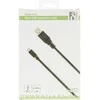Mob. telefono kabelis DELTACO USB 2.0 "A-micro B", 1.0m, juodas / MICRO-101