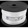 Wentronic Modulio kabelis, 6P, ritininis, 100 m DELTACO baltas / MD-15