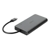 Įkrovimo stotelė DELTACO USB-C i HDMI / VGA / USB / RJ45 / SD, USB-C jungtis krovimui, 3840x2160, pilkas / USBC-HDMI18