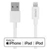 Under_Develo Lightning kabelis DELTACO USB-A -Lightning, 2m, Apple C189 chipset, MFi, FSC ženklinta pakuotė, baltas / IPLH-402