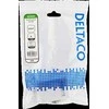 Neapsaugotas tinklo lizdas, UTP 1xRJ45, Cat6 DELTACO baltas / VR-217