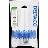 Neapsaugotas tinklo lizdas, UTP 2xRJ45, Cat6 DELTACO balta / VR-219