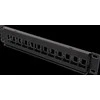 Patch panelė DELTACOIMP Keystone 10", 12 jungtys, juoda / 10-PATCH18
