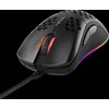 Pelė DELTACO GAMING su laidu, 6400 DPI, RGB, USB, juoda / GAM-108