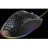 Pelė DELTACO GAMING su laidu, 6400 DPI, RGB, USB, juoda / GAM-108