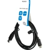 USB 2.0 kabelis DELTACO USB-A - USB-C male, LSZH, 2m, juodas / USBC-1006-LSZH