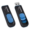 Atmintukas Adata UV128 64GB Juodas/Mėlynas