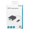 Deltaco USB-C - HDMI adapteris, 0,2 m, 4096x2160, 60 Hz, HDMI 2.0, HDCP 2.2 / USBC-HDMI9