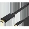 USB-C - HDMI cable DELTACO 4K UHD, auksinis plated, 1m, juodas / USBC-HDMI1010-K / R00140019
