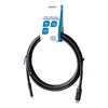 USB-C į USB-C kabelis DELTACO 5 Gbit/s, 5A, 2m, juodas / USBC-1503-LSZH