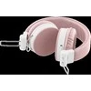 STREETZ ausinės su mikrofonu, sulankstomos, 3,5 mm jungtimi, 1,5 m rožinės HL-W202