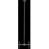 Teleskopinis LED / LCD lubinis laikiklis DELTACO OFFICE 37-70 ", 2500 - 3000 mm, iki 50kg, juodas / ARM-0402