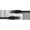 Tinklo kabelis DELTACO U/UTP Cat6, 15m, juodas / TP-615S-K / 00210004
