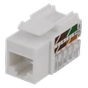 UTP Cat6 kabelių jungtis, neekranuota, 90 laipsnių, 22-26AWG DELTACO / MD-111