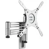 TV/monitoriaus sieninis laikiklis DELTACO skirta RV/kemperiams ir priekaboms, pasukamas, pakreipiamas, rakinamas, 13 "-43", VESA, 3 jungčių, juodas / ARM-0267