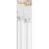 Ultra didelės spartos HDMI kabelis DELTACO 2M, eARC, QMS, 8K prie 60Hz, 4K prie 120Hz, baltas / HU-20A-R