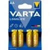 Verbatim Baterijos Alkaline VARTA AA, Mignon LR6, 4 vnt. pakuotėje / 3742086