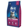 BRIT PREMIUM Cat Adult vištiena 1,5kg