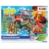 Maudynių Advento kalendorius su dinozaurų tematika CRAZE "INKEE Dinorex"