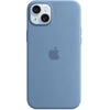 Apple iPhone 15 Plus Silicone Case with MagSafe - Winter Blue - MT193ZM/A