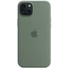 Apple iPhone 15 Plus Silicone Case with MagSafe - Cypress - MT183ZM/A