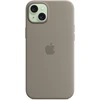 Apple iPhone 15 Plus Silicone Case with MagSafe - Clay - MT133ZM/A