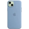 Apple iPhone 15 Plus Silicone Case with MagSafe - Winter Blue - MT193ZM/A