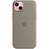 Apple iPhone 15 Plus Silicone Case with MagSafe - Clay - MT133ZM/A