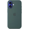 Apple iPhone 16 Silicone Case with MagSafe - Lake Green - MYY83ZM/A