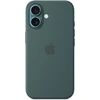 Apple iPhone 16 Silicone Case with MagSafe - Lake Green - MYY83ZM/A