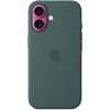 Apple iPhone 16 Silicone Case with MagSafe - Lake Green - MYY83ZM/A
