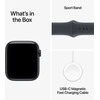 Apple Watch SE 3 GPS 44mm Midnight Aluminium Case with Midnight Sport Band - S/M - MEHN4ET/A