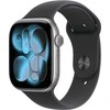 Apple Watch Series 11 GPS 42mm Space Grey Aluminium Case with Black Sport Band - M/L - MEQX4ET/A