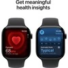 Apple Watch Series 11 GPS + Cellular 46mm Jet Black Aluminium Case with Black Sport Band - M/L - MFC44ET/A