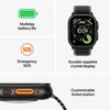 Apple Watch Ultra 3 GPS + Cellular 49mm Black Titanium Case with Black Titanium Milanese Loop - Medium - MF1Q4ET/A